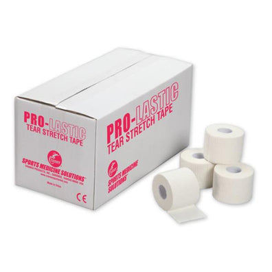 Tape Athletic Pro-Lastic Cotton 2"x7.5yd Adhesive White 24/Ca